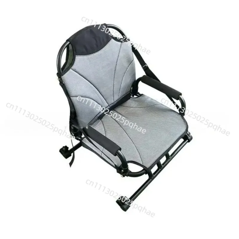 Beach chair kayak backrest 360 degree rotatable SUP paddle board kayak assault boat aluminum seat
