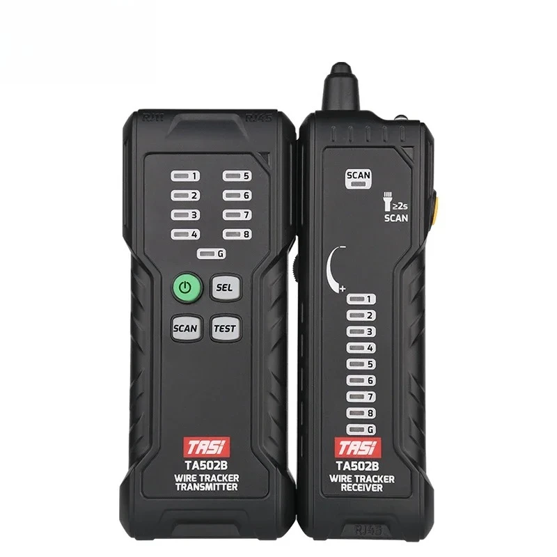 TA502A/TA502B Anti-interference Line Detector Multifunctional Network Cable Measuring Instrument Live Line Patrol Wire Tracker