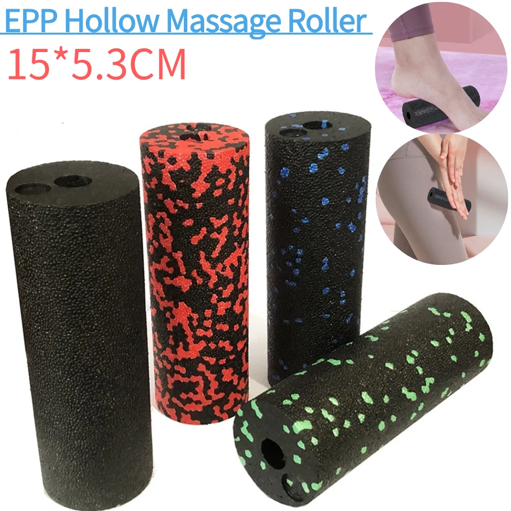 Mini-Schaumstoffrolle, Yoga-Säule, robuste Massagesäule, tragbare Übungsrolle, EPP-Hohlmassagerolle für das Heim-Fitnessstudio