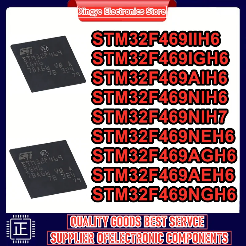 

STM32F469IIH6 STM32F469IGH6 STM32F469AIH6 STM32F469NIH6 STM32F469NIH7 STM32F469NEH6 STM32F469AGH6 STM32F469AEH6 STM32F469NGH6 I