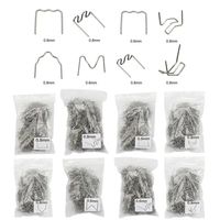 100pcs Hot Stapler Tool Plastic Stapler Welding Bumper Repair Standard Pre Cut Wave Staples Car Bumper Repair