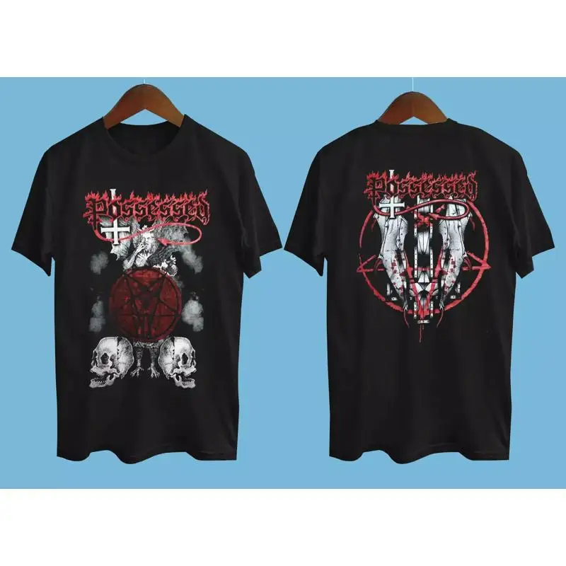 

Футболка Possessed, двусторонняя подарок для фаната, черная рубашка размера от S до 5XL