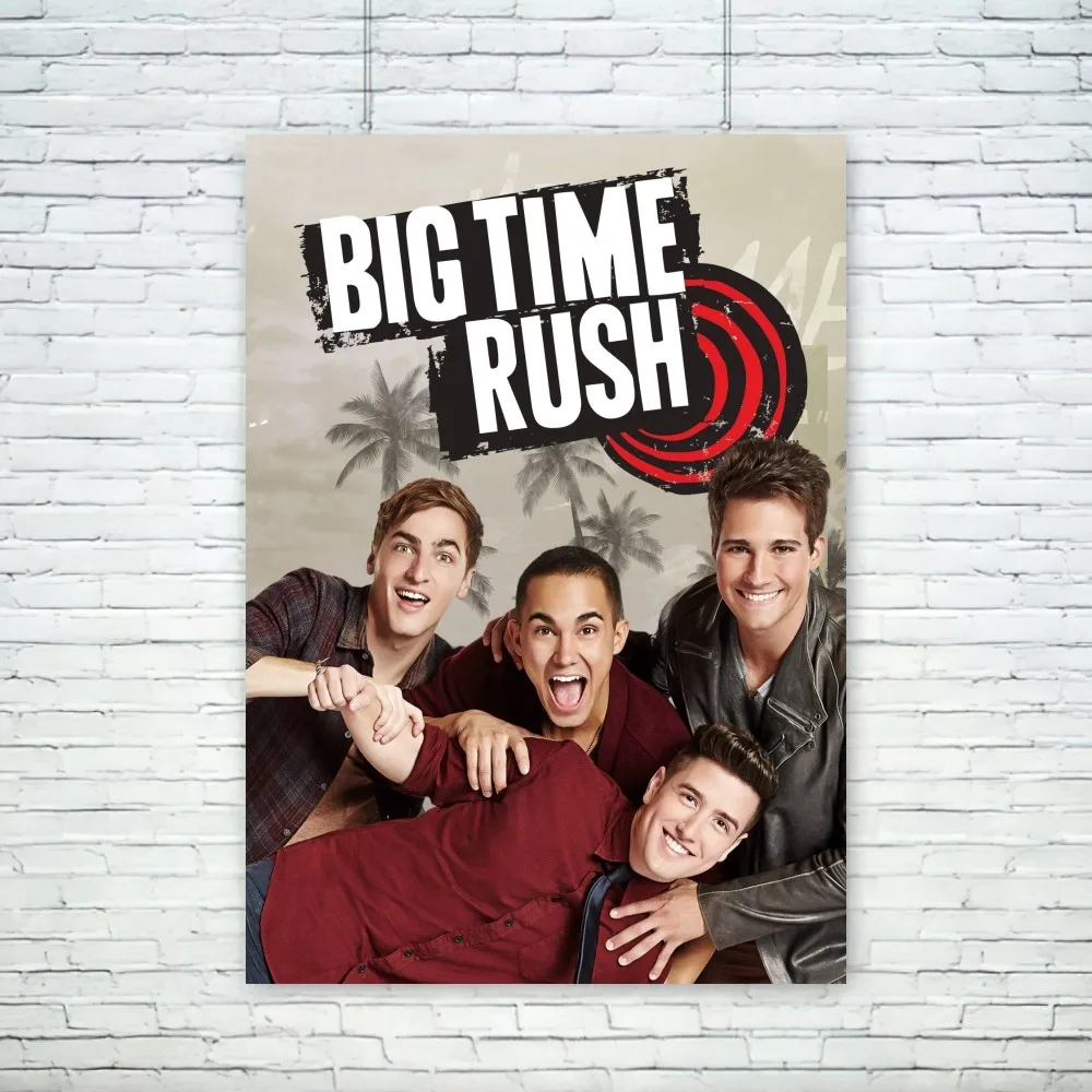 Band B-Big Time Rush Poster Wall Pictures For Living Room Fall Decor