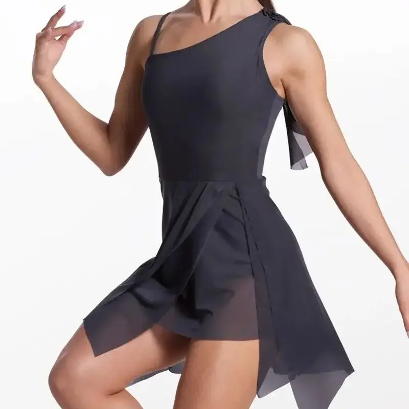 2025 Professional Velvet Style Jazz Latin Dance Costume for  Women Performance Dresses