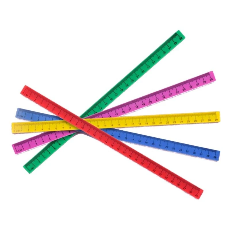 Y5LB 5Pcs Measuring School Supplies Stationery Educational Drawing Straight