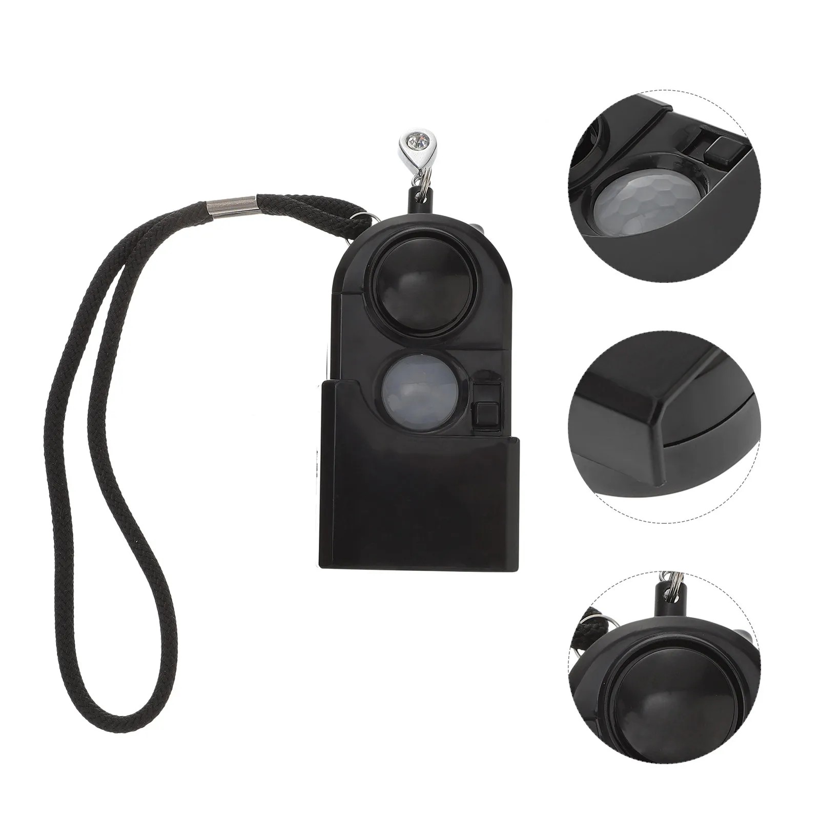 Personal Safety Alarm Keychain for Women Infrared Human Compact Design 130Db Loud Alarm for Anti-Theft