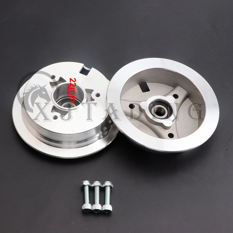 Motorbike 4 inch Alloy Wheel Hub Split Rim With Screws For Electric Scooter Tricycle 4.10/3.50-4 2.80/2.50-4 Tire Accessories