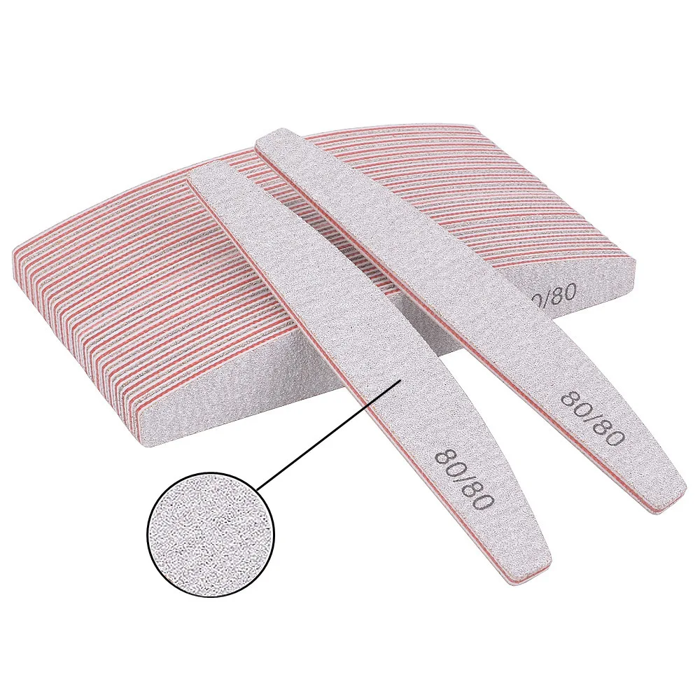 Polishing And Shaping Nail Tools, Nail Sanding Strips, Half Horse Sanding Strips, Gray Sanding Strips, Nail Files