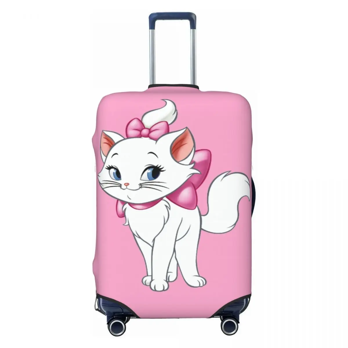 

Custom Funny Marie Kitten Luggage Cover Elastic Kitten Film Travel Suitcase Protective Covers Suit For 18-32 inch
