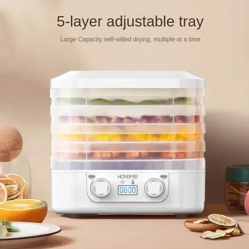Dehydrator 220v Haustier behandelt Obst Gemüse Fleisch Luft trockner kleine Heißluft trocknungs maschine 탈수기 deshidratador de alimentos y frutas