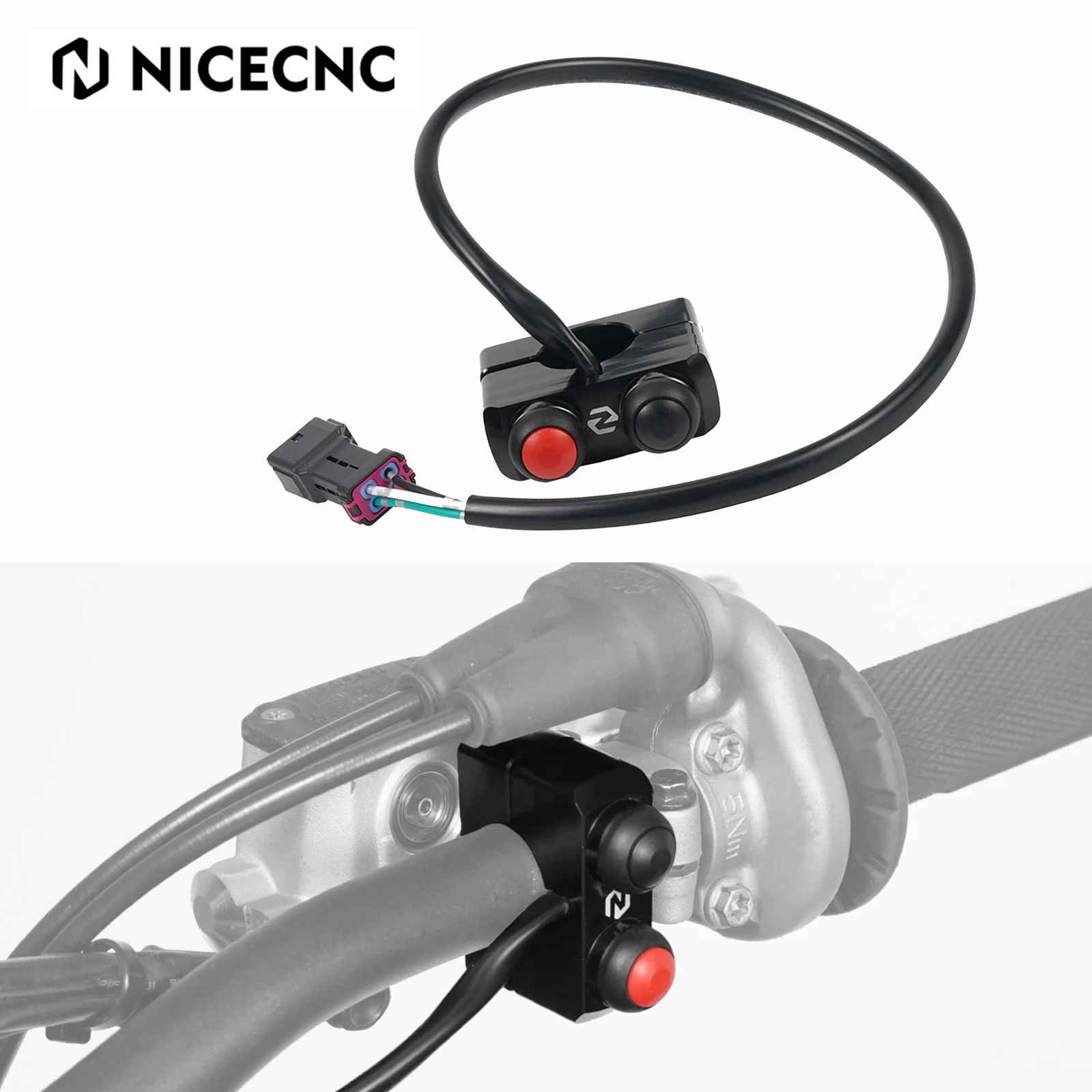 

Start Kill Stop Switch Button For KTM 250 300 350 450 XC-W XCF-W EXC EXC-F XWF XC XC-F SX SX-F 2024-2025 For Husqvarna GasGas