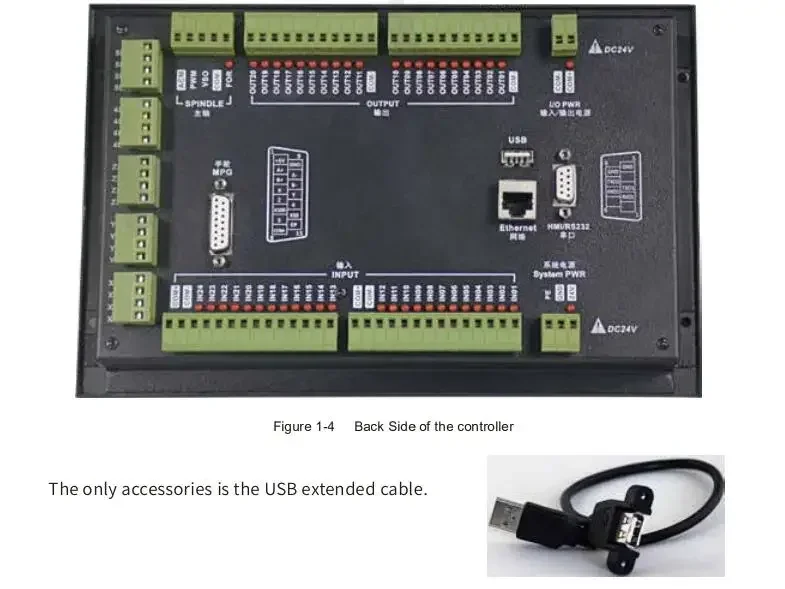 CNC DDCS-EXPERT/M350 3/4/5 Axis Off-line Controller Supports Closed-loop Stepper servo/Atc Controller To Replace Ddcsv3.1