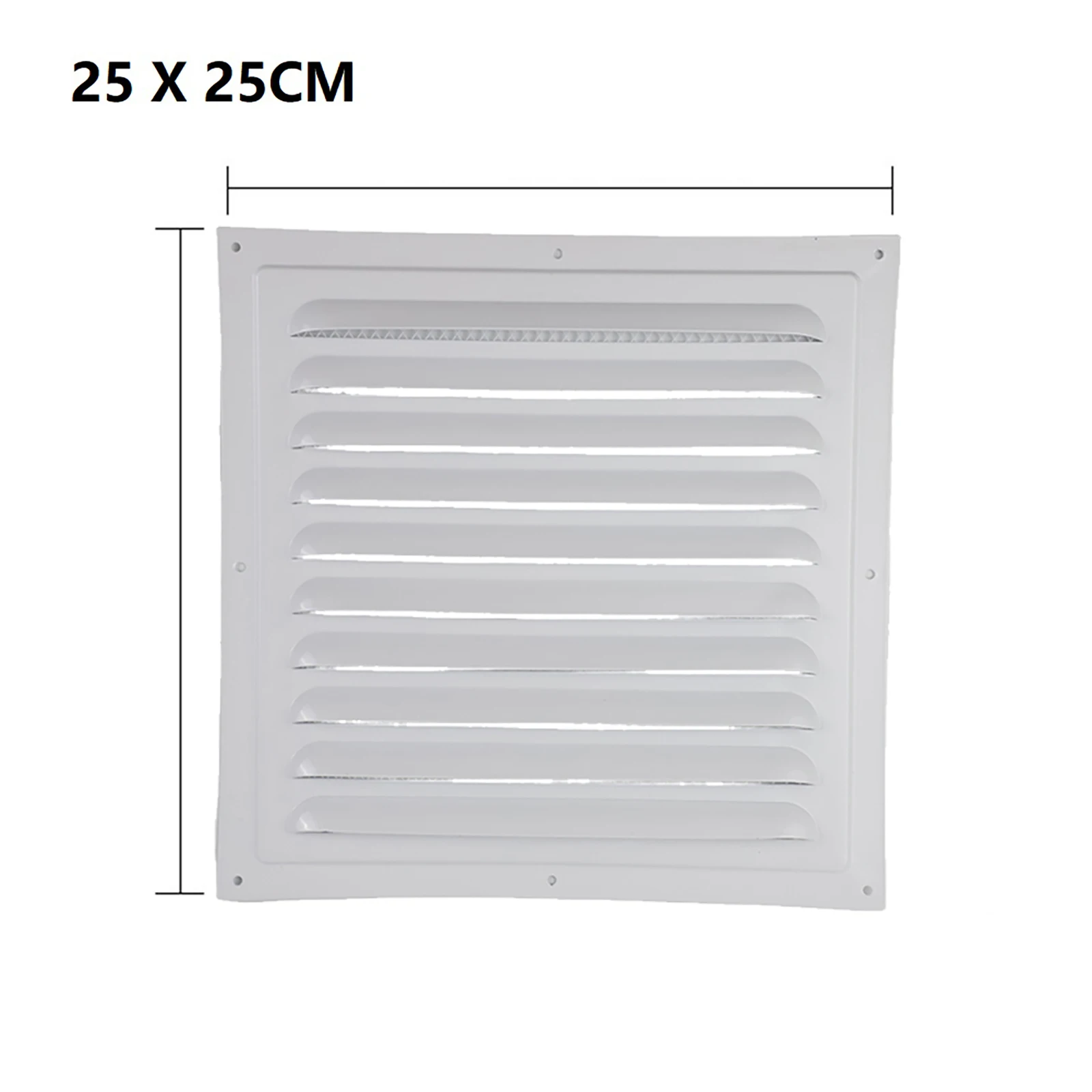 25 X 25 Cm Ventilation Grilles Sleek And Functional Ceiling Installation Easy Installation For Better Air Quality