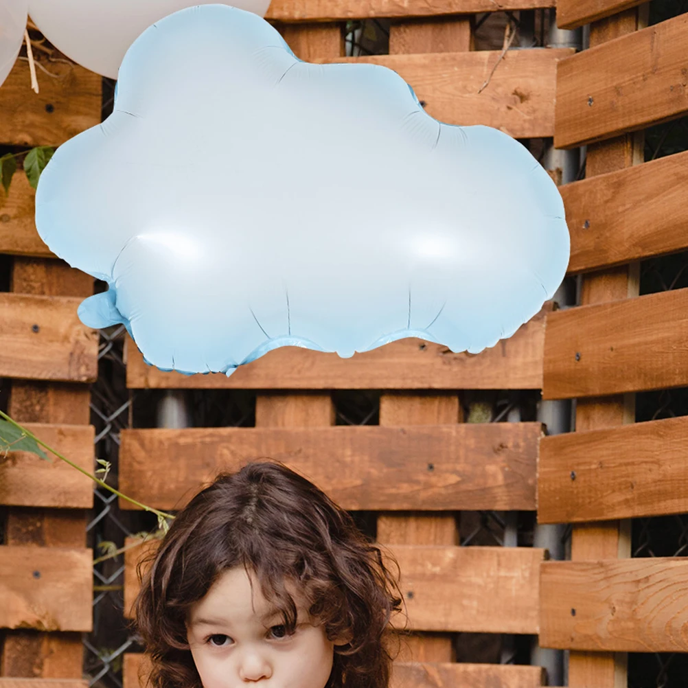 

5 Pcs Party Supplies Cloud Balloon Balloons Baby Shower Aluminum Foil Decorations
