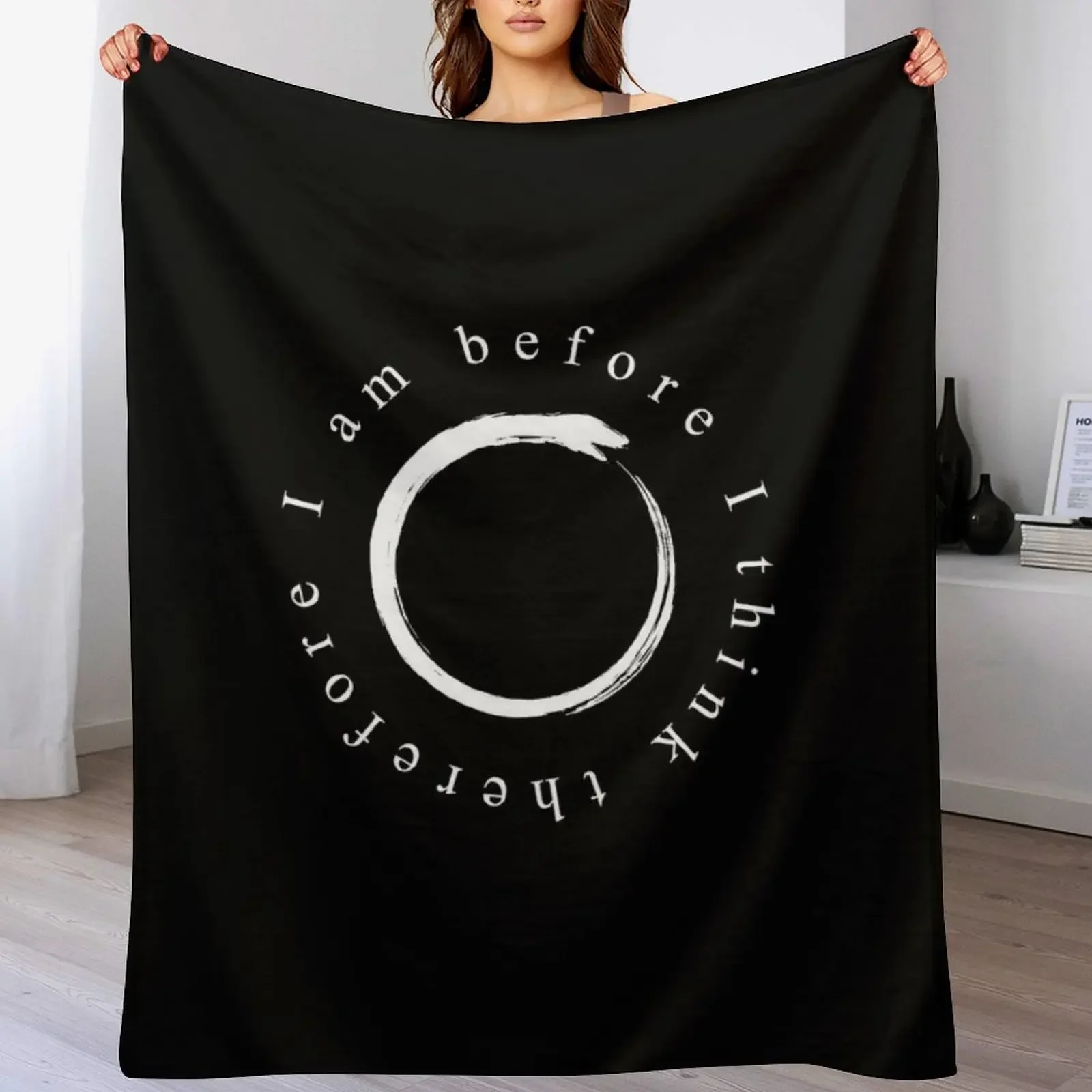 

I am, I Think - Ouroboros Throw Blanket Decorative Beds Soft Plaid Cute Decoratives Blankets