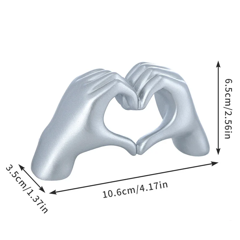 Nordic minimalist style vinyl crafts, love decorations, home furnishings, living rooms, study rooms, bedrooms, desktop ornaments