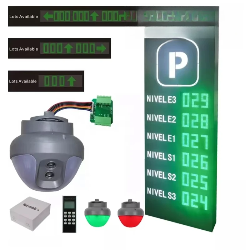 

Intelligent parking guidance system Parking lot sensor model RS485 Connect to parking lot system