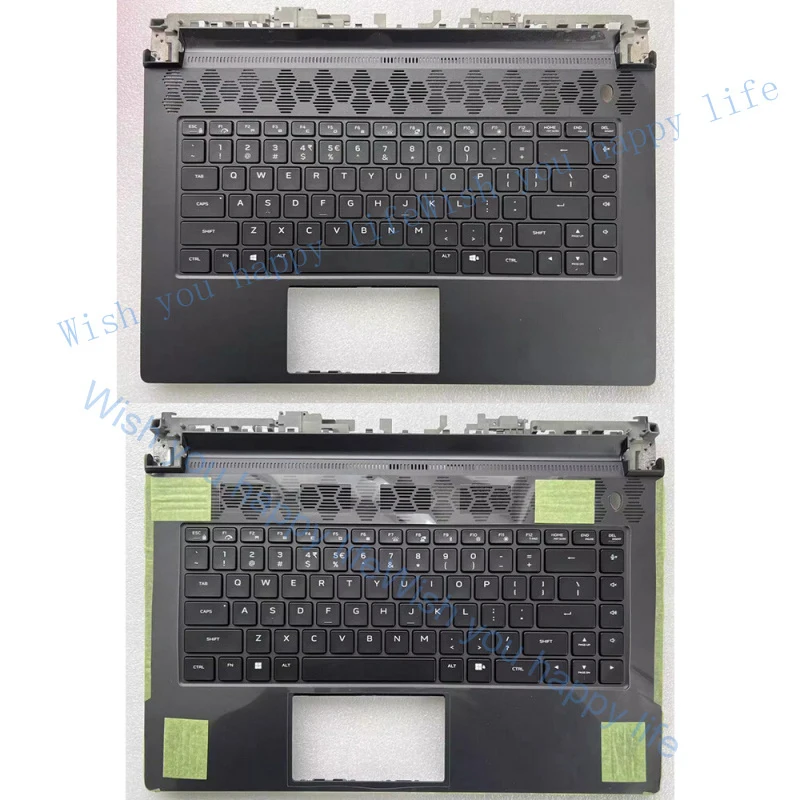 LL FOR DELL Alienware M15 R5 R6 Laptop Keyboard Palmrest Upper Case with Backlit