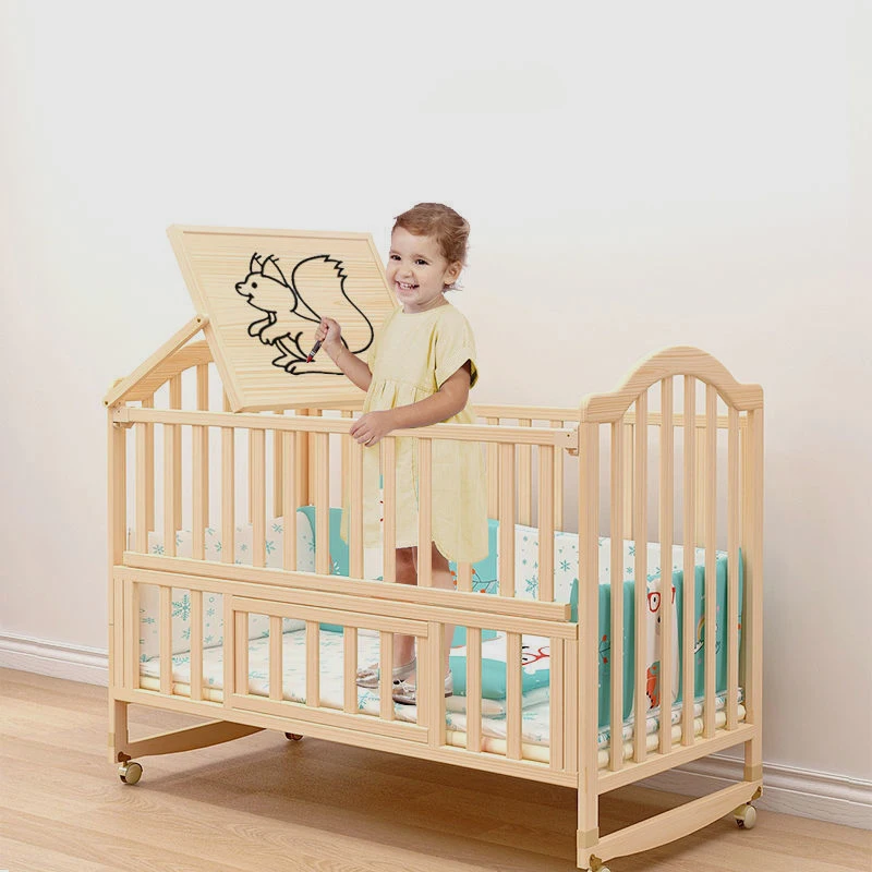 Baby Handrail Bed Safety Children Walkers Bassinet Family Toddler Beds Kids Boy Rocking Twin Letto Per Bambini Newborn Items