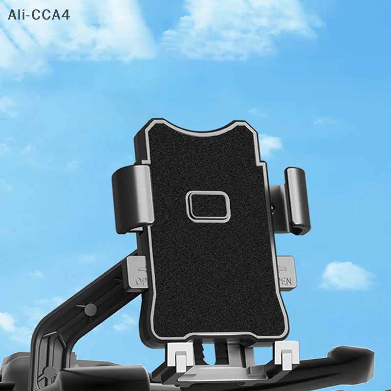 

Универсальный держатель для телефона на велосипеде 360° ° Вращающийся держатель для телефона, подставка на руль, GPS-зажим для одной руки для мотоцикла, квадроцикла, скутера