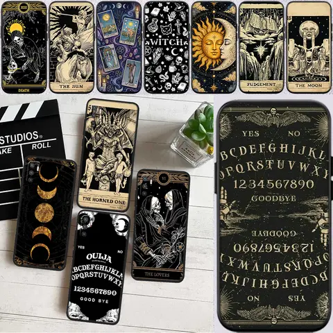 Witch Divination Tarot Moon New High-End Phone Case for iPhone SE X XS XR 16E 17 18 11 Pro Max 8 7 Plus Air