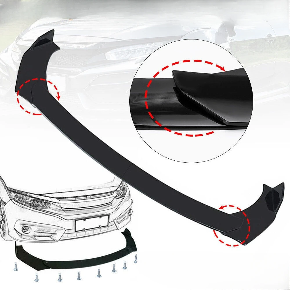 Front Splitter Bumper Lip Spoiler For KIA Stinger Forte GT Strut Rod Side Skirt United States