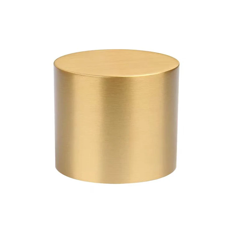 Custom CNC Turing Brass Battery Tube For Electronics Products