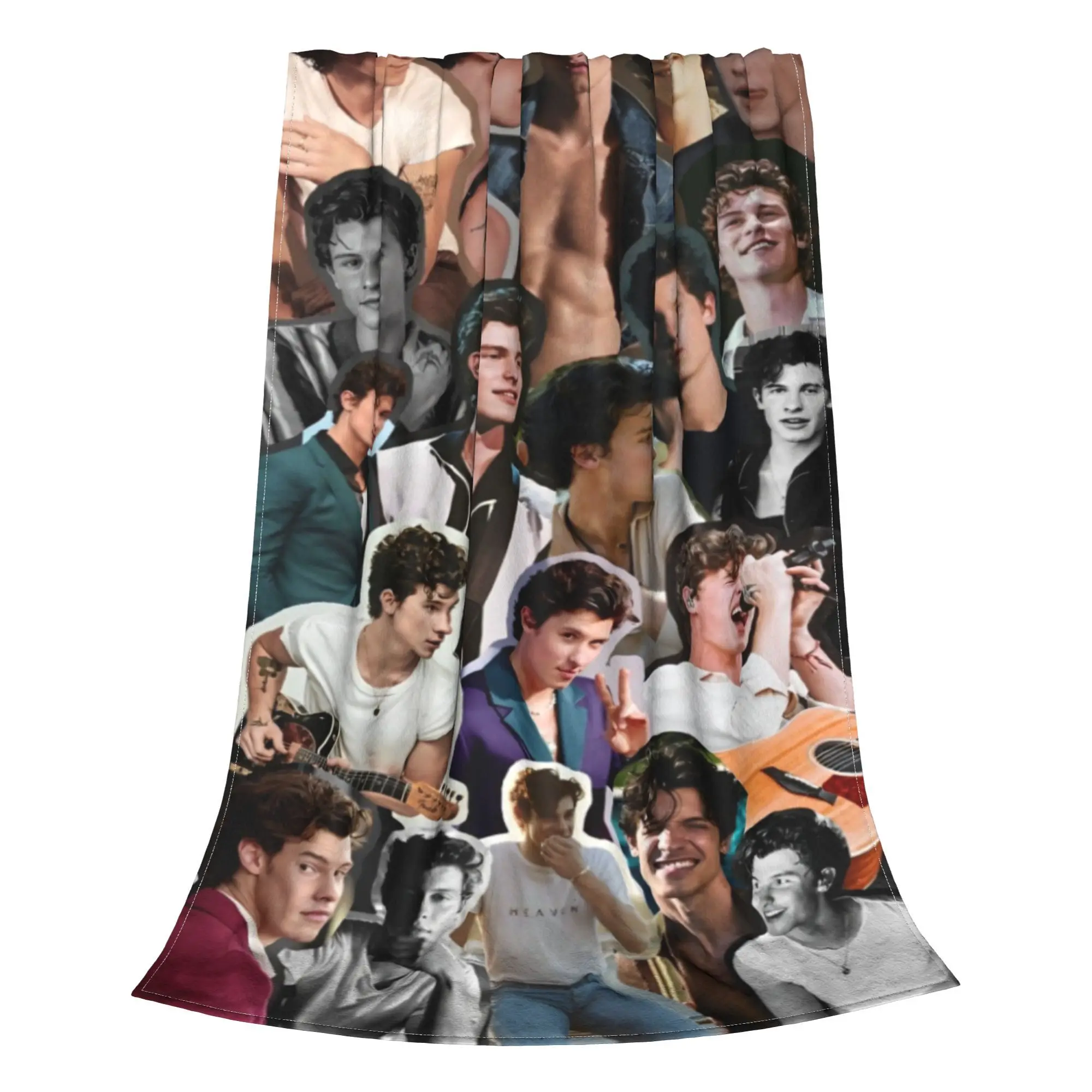 Shawn Mendes pop singer  Blanket Flannel  Relax Soft Throw Blankets for Bedroom Rug Piece