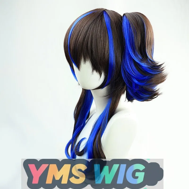 【YMS WIG】Jockey Girl Pretty Derby Da Tuo Sun God Cosplay Wig With Layered Tiger Mouth Clip