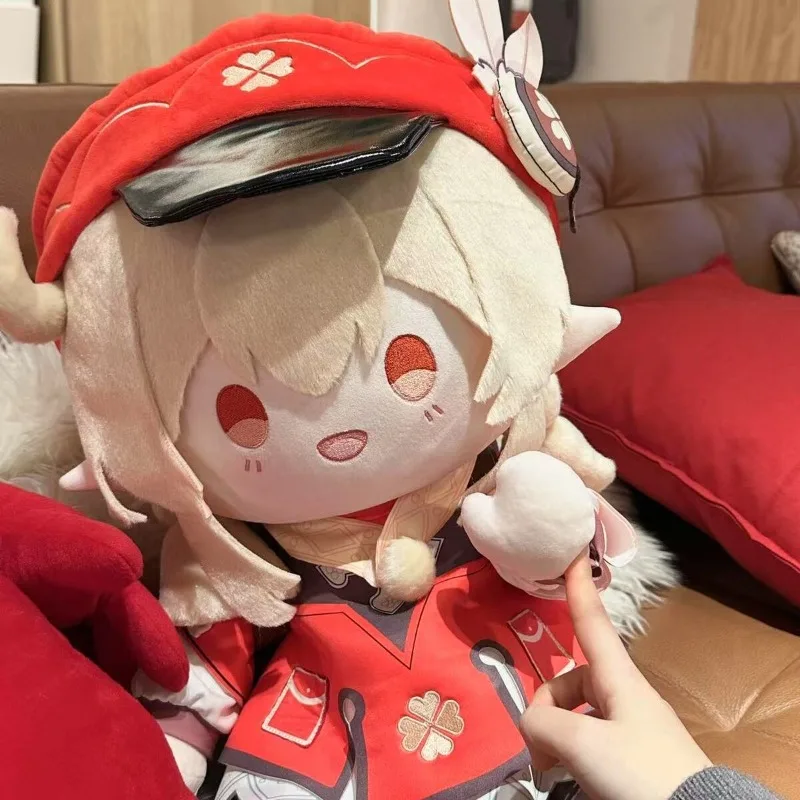 

Stuffed 40cm Genshin Impact Cute Klee Soft Doll Plush Toy for Kids Fans Cosplay Birthday Holiday Gift Collect XMAS Room Decorate