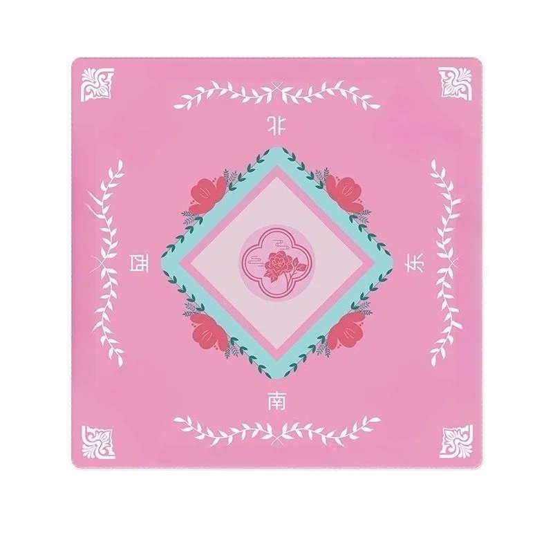 

Durable 70x70cm Rubber Texas Poker Mat Waterproof and Easy to Clean Suitable for Poker and Mahjong