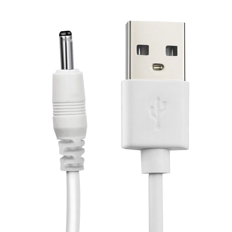 USB to DC3.5x1.35mm round hole small speaker charging cable 5v power cord 3.5 charging cable