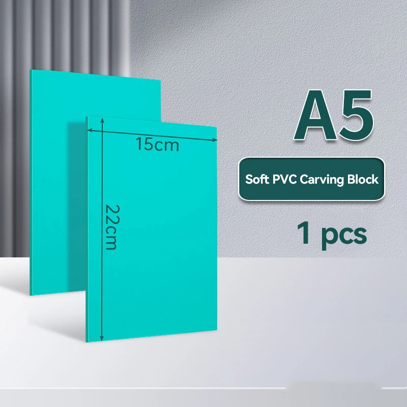 3mm Soft Carving Rubber Block Printmaking Stempel Blokken Kit Vel A3/A4/A5 Drukplaat Plaat Maken Linoleum Art Starter Tool