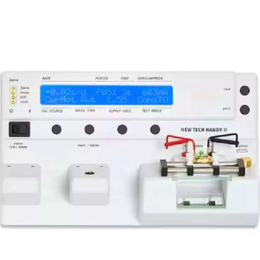Quartz meter tester is a test instrument that measures the accuracy of quartz meters, current consumption and components