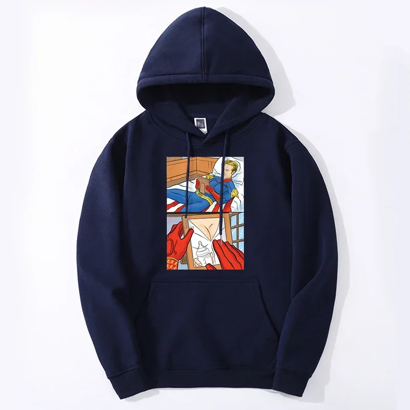 The Boys TV Show Hoodie Pullovers Sweatshirts Star Light Homelander Graphic Printed Tops New Oversize Sportswear Sudaderas