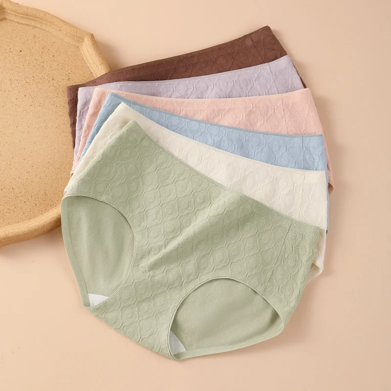 Bragas deportivas de algodón para mujer, levantador de glúteos, bragas suaves de cintura alta, lencería Sexy, faja para el vientre