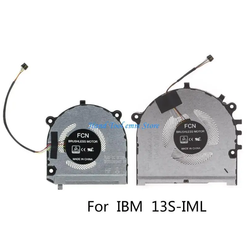 H37F เปลี่ยนแล็ปท็อป CPU GPU Cooling Fan Cooler หม้อน้ำสำหรับ 13S-IML 14S-IML แล็ปท็อปกราฟิกการ์ดพัดลมหม้อน้ำ