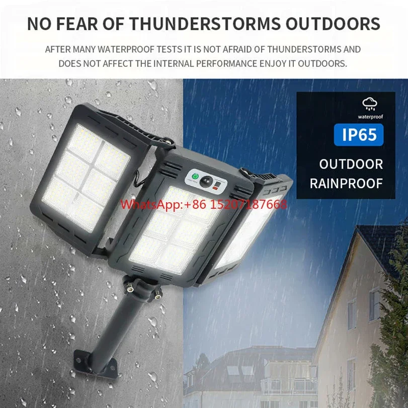 648LED Solar Light Powerful Solar Lights Outdoor Motion Sensor Solar Lamps Waterproof for Lighting Garden Lamp Street Yard Light