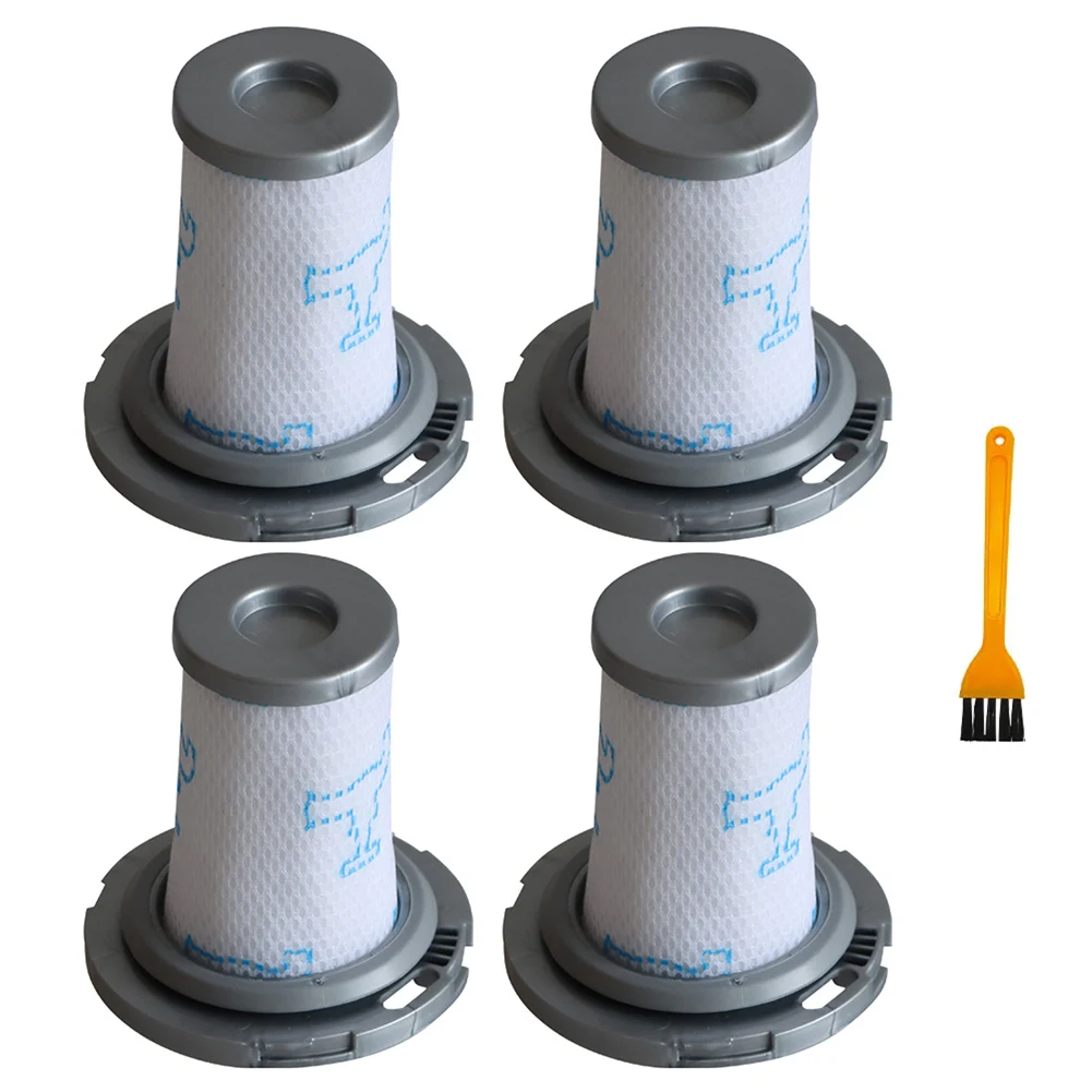 Filter Set for For xforce For flex 8 60 & Xpert 6 60 Vacuum Cleaners Includes 4 Washable Filters + Cleaning Brush