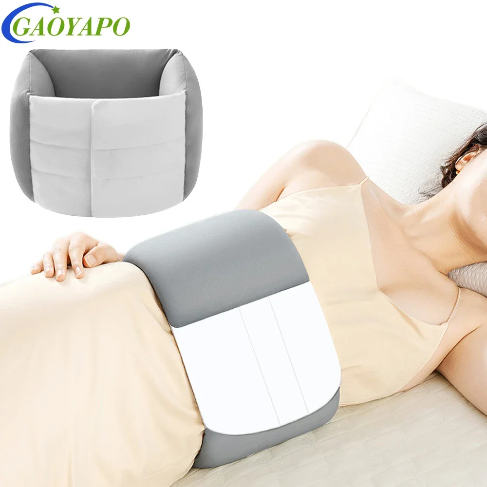 

1PCS Lumbar Support Pillow for Sleeping Lower Back Sciatic Nerve Pain Lumbar Roll for Office Car Chair & Bed Body Side Sleeping