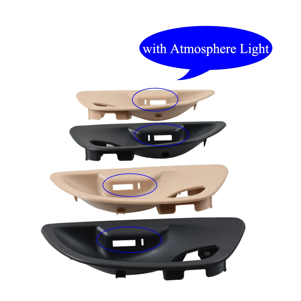 Innenverkleidung für linke und rechte Tür mit Ambientebeleuchtung, Türgriffabdeckung und Zierleiste für BMW 5er F10 F11 2010-2015 520i 523i – Detail 3
