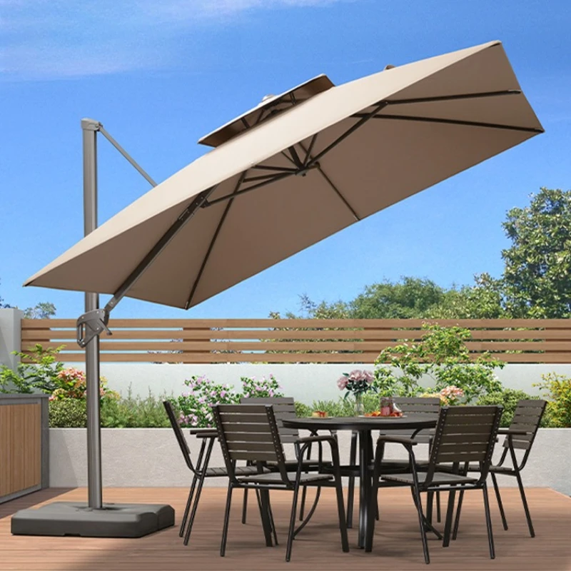 

Outdoor Umbrella Villa Roman Umbrella Outdoor Garden Sun Courtyard Terrace Shade