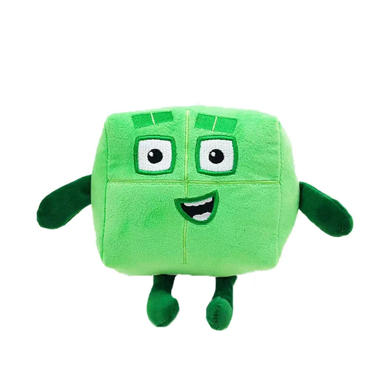 Numberlocks Plush Doll Digital Block Toy Children'S Digital Enlightenment Animation Toy Plush Doll Pillow