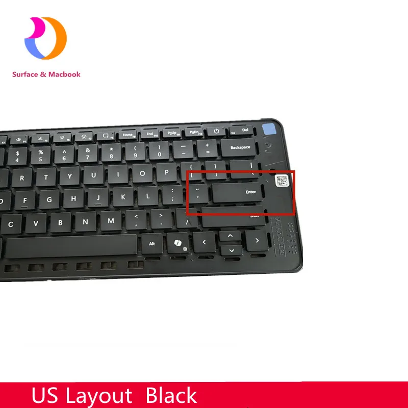NEW KeyCap For Microsoft Surface Laptop Studio 2  2029 key Cup Black US Layout