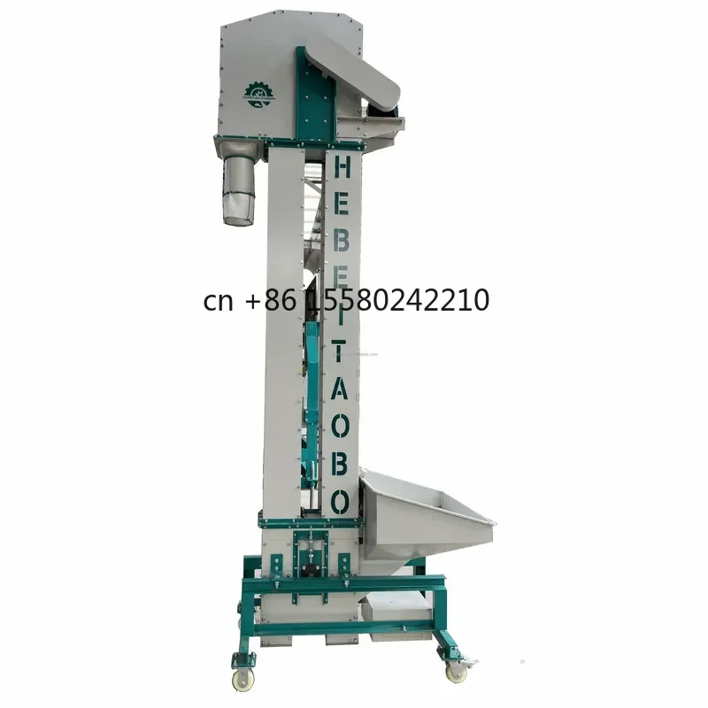 2026 hot Grain Paddy Seed Bucket Elevator for Agricultural Use Efficient Vertical Lifting Equipment for Farming and Storage