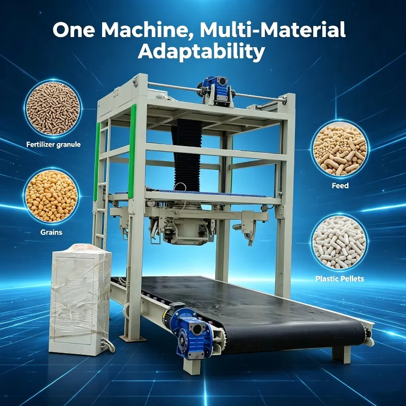 FIBC Ton Bag Weighing Bagging 500kg 1000kg for Fish Feed Plastic Pellet Custom