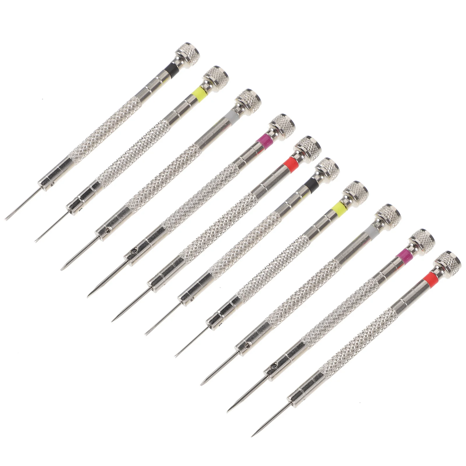 

1 Set Screwdriver Set Stainless Steel Non-Slip Handle For Watch Repair Eyeglasses Jewelry Phones Circuit Boards