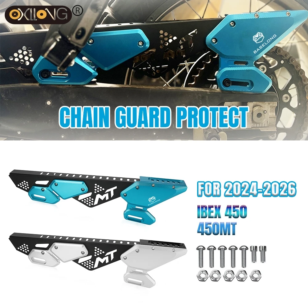 

450MT Motorcycle Rear Chain Guard Protect Cover For CFMOTO CF MOTO 450 MT MT450 Ibex 450 Ibex450 2024 2025 2026 Accessories