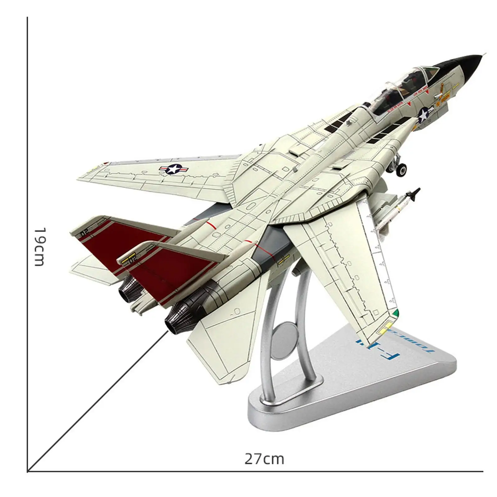 Модель F-14A Fighter-Настольный дисплей для любителей авиации