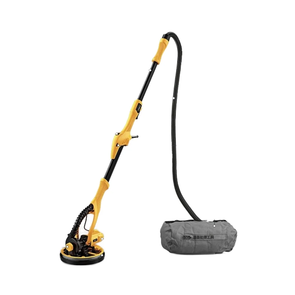 

220V DIY Polishing Sander Machine Electric Double Lamp Belt Wall Sanding Machine Long Pole Metal Sandpaper Putty Tool Grinding